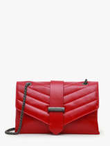 Sac Bandoulire Jana Amour Cuir Etrier Rouge jana amour EJAM002T