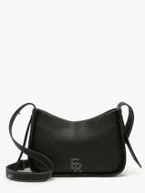 Sac Bandoulire M Foudre Cuir Etrier Noir foudre EFOD089M